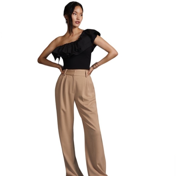 Anthropologie Sunday in Brooklyn Ruffled One-Shoulder Top - Picture 5 of 5